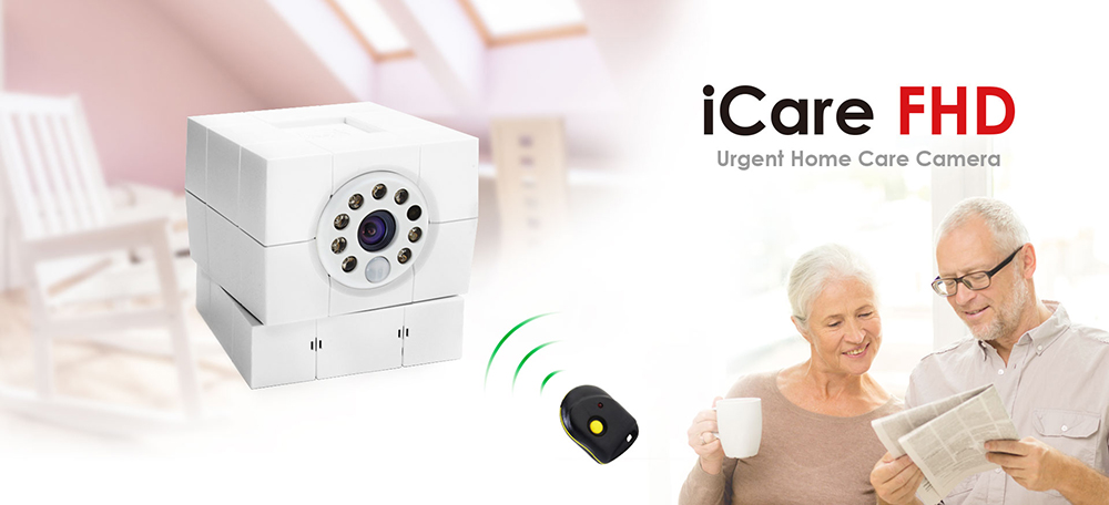 kodu IP kaamera FHD alarm kaamera