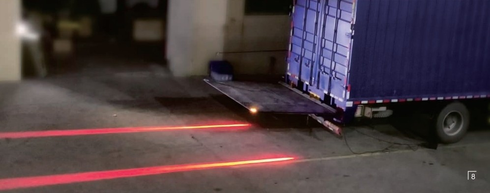 Hoiatus-LED joonetuli kallutatava rambiga sõidukitele