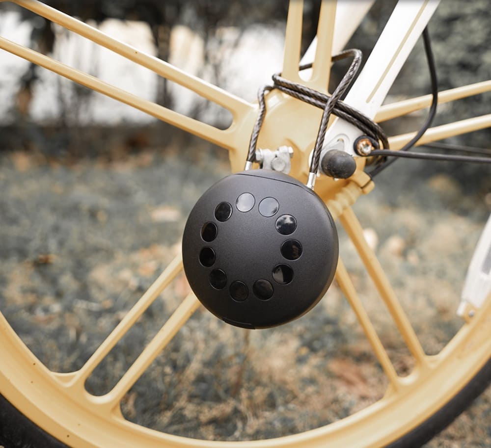 jalgratta lukk võtmega turvakastiga