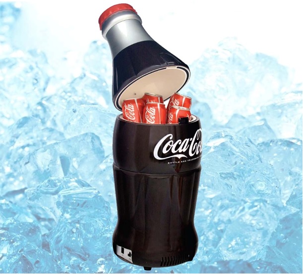 mini külmik coca cola pudel