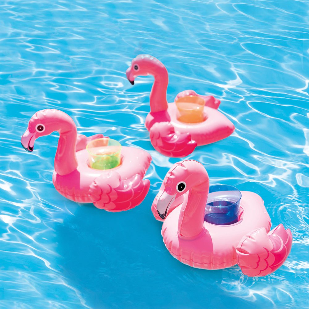 flamingo täispuhutav topsihoidja ujuv