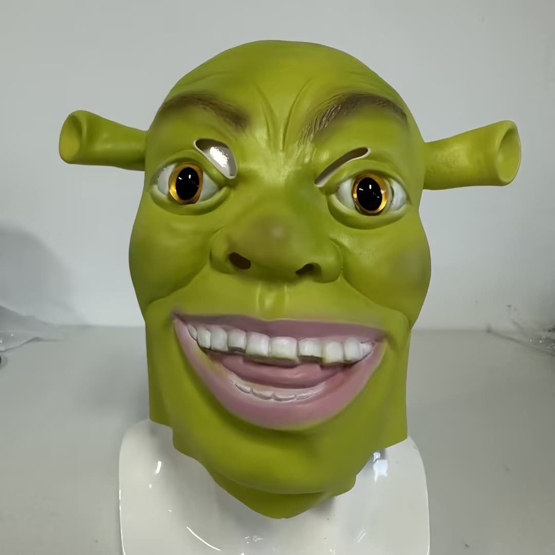 Shreki mask karnevaliks