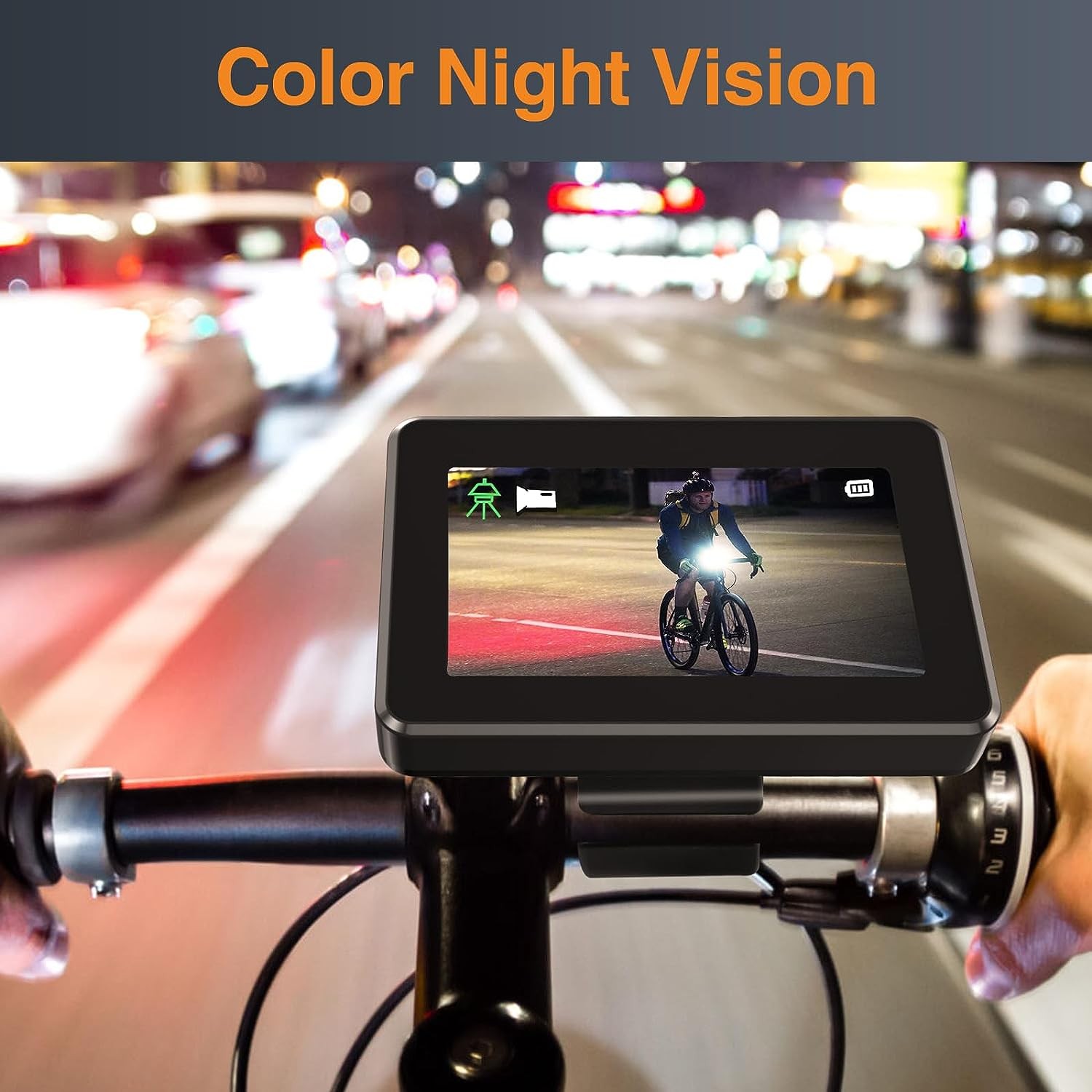 rattamonitori komplekt koos öise nägemisega kaameraga