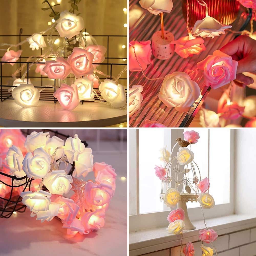 LED roosid - helendavad roosid dekoratiivvalgustiteks