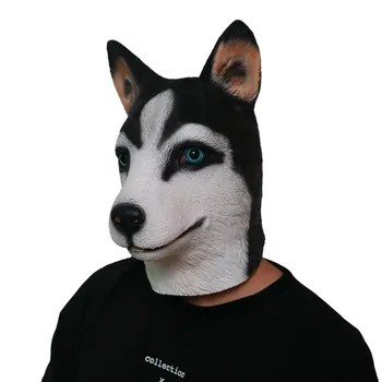 Husky koer - karneval maskid näo pea