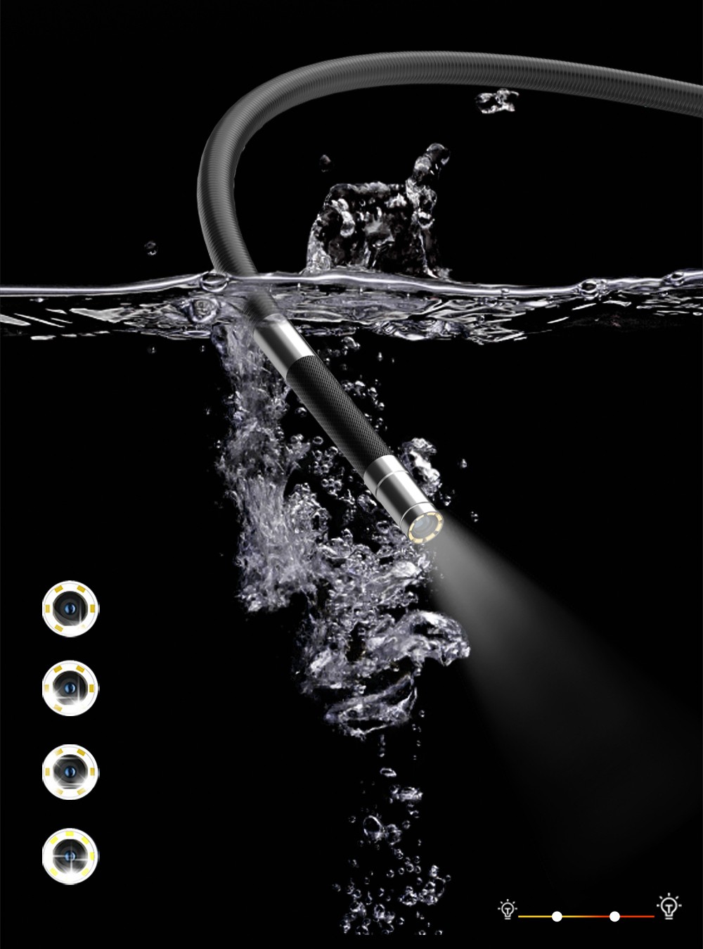 veekindel boroskoobi objektiiv - endoskoobi kontrollkaamera