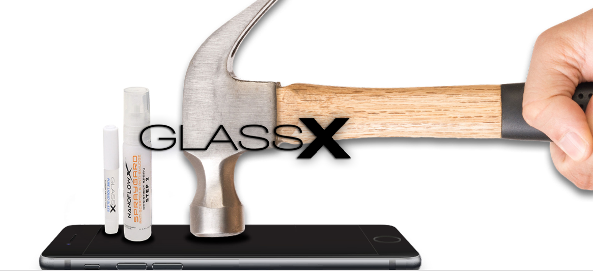Nähtamatu kaitse nutitelefoni GlassX jaoks