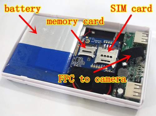 GSM-toitepangad kaameraga mikro-SIM-kaardil