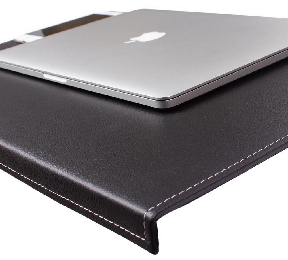 luksuslik sülearvuti nahkpadi
