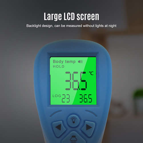 LCD-ekraaniga kontaktivaba termomeeter