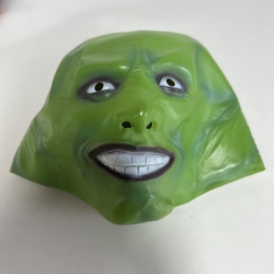 Jim Carrey mask – roheline mask