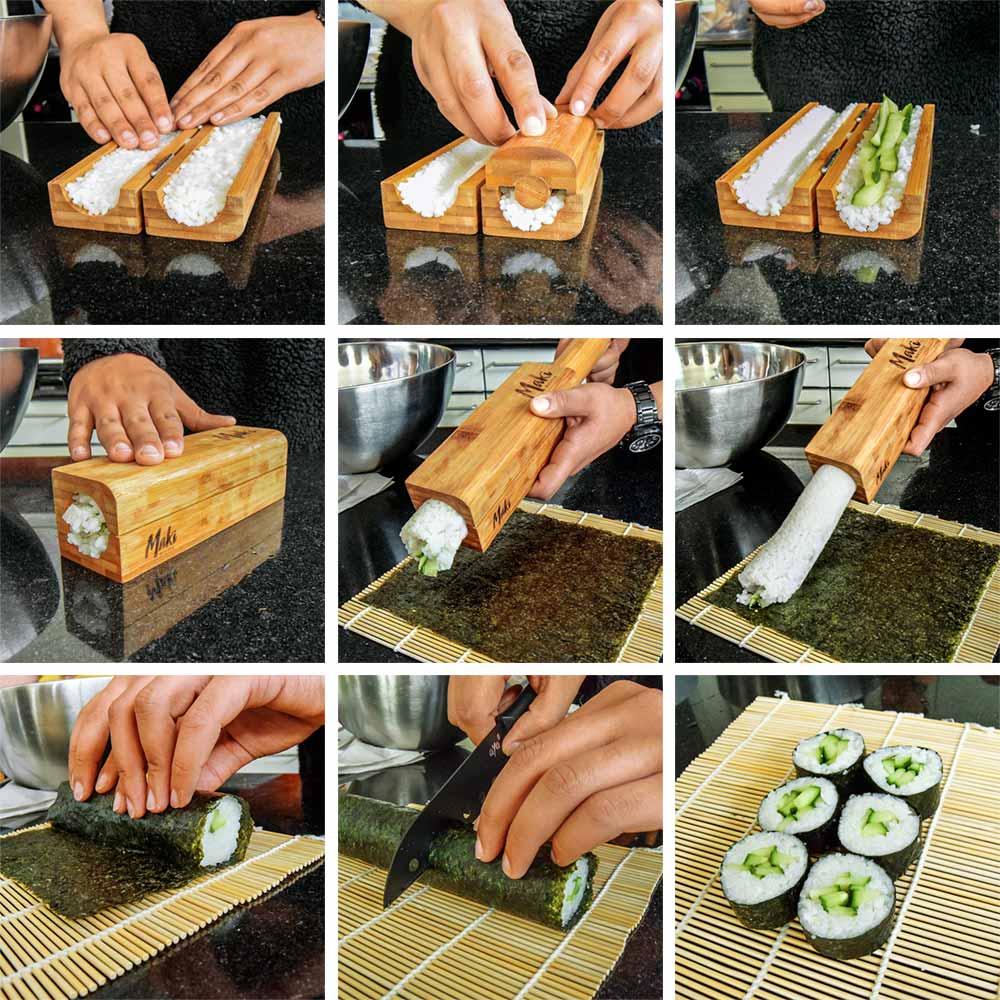 sushivalmistaja komplekt - valmistamise komplekt nagu kingitus