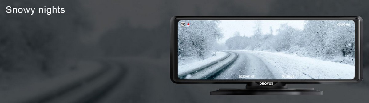 parim autokaamera duovox v9 - lumesadu