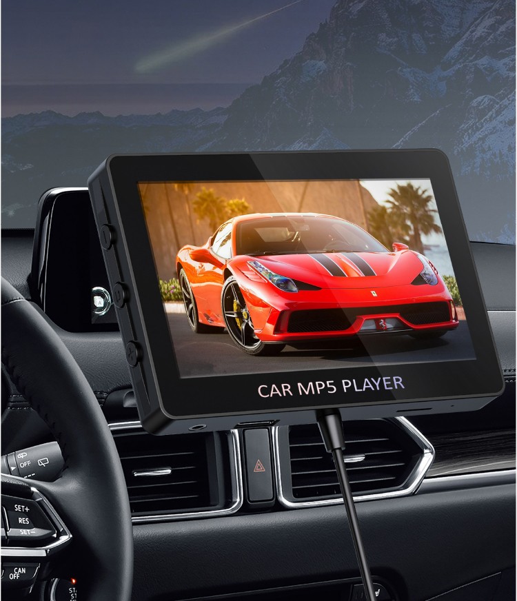 mp5 automängija videoekraaniga monitori mängija autole