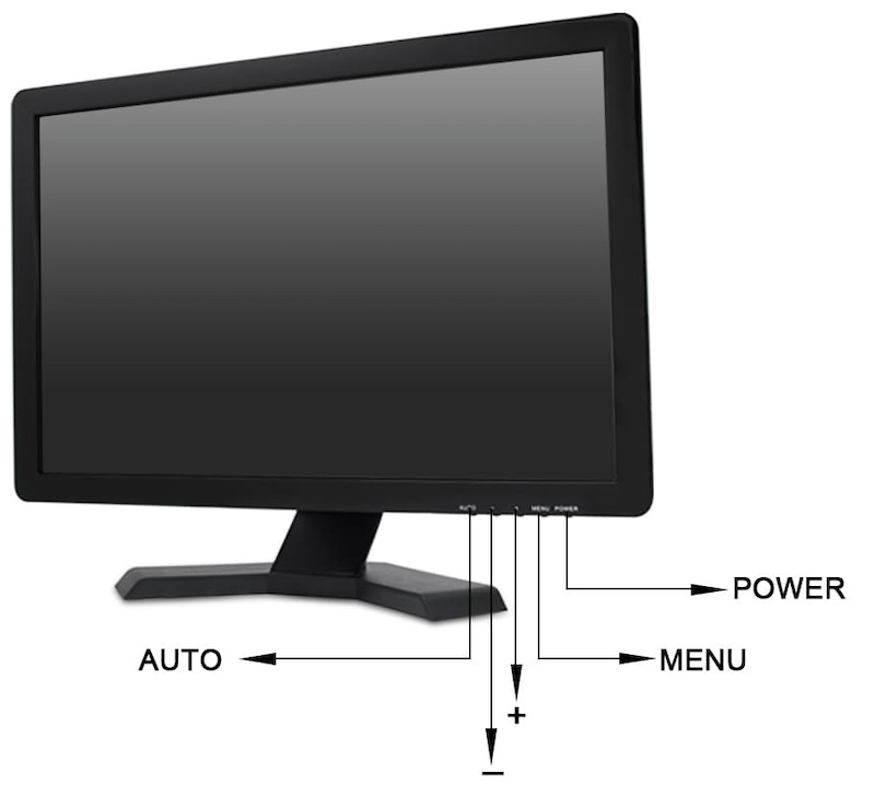 bnc monitor 19-tolline Active Matrix TFT LCD monitor