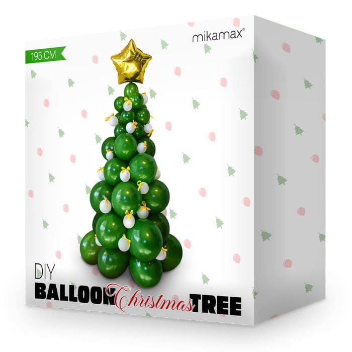 täispuhutav jõulupuu õhupall