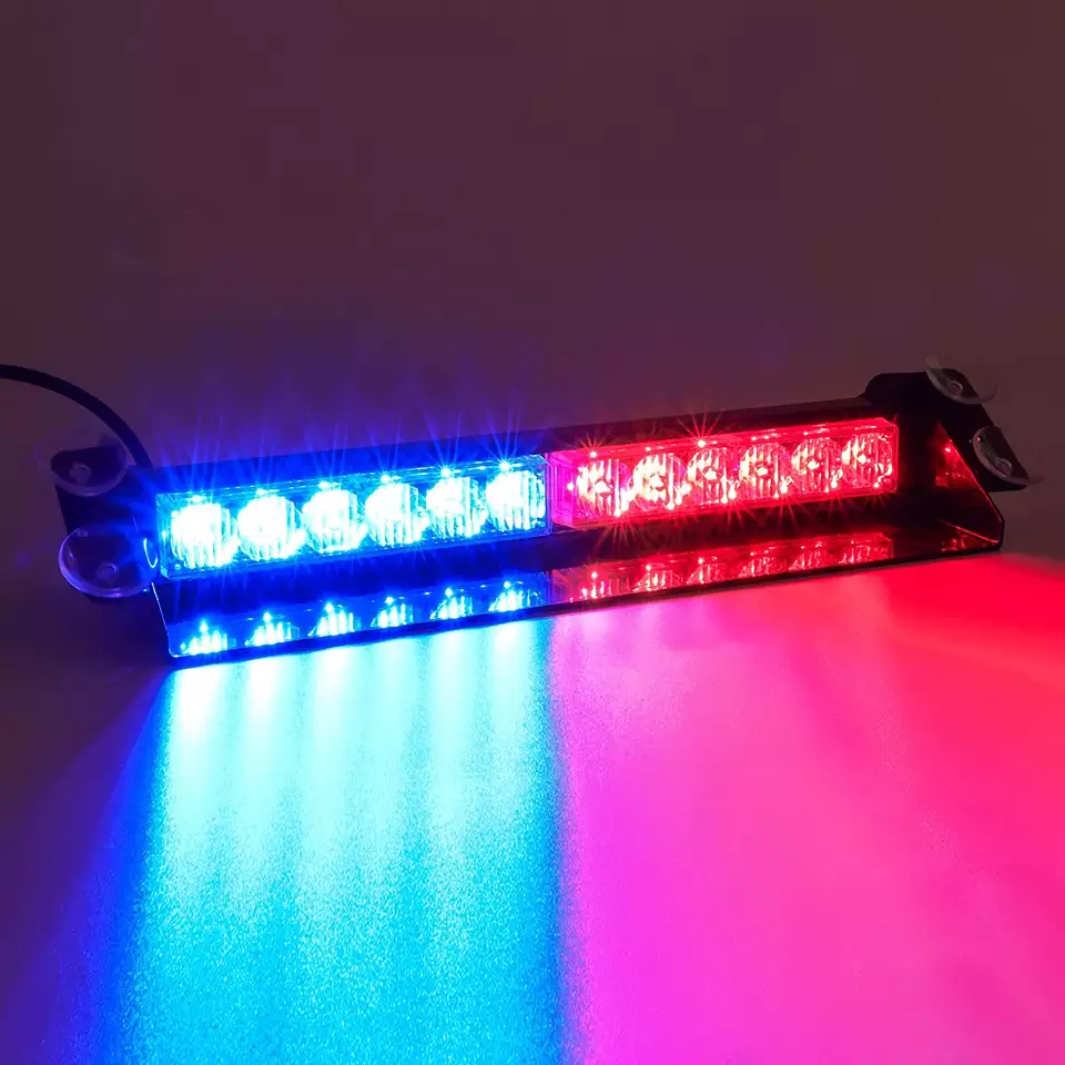 Vilkuvad LED-strobo-majakad (tuled) autole koos võimalusega muuta värve ja vilkumise stiili