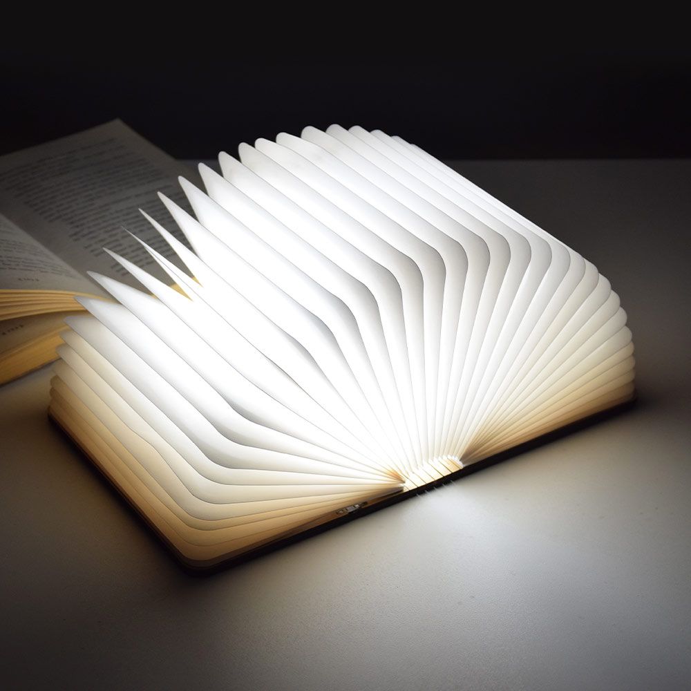 LED raamat - kokkupandava raamatu kujuline lamp