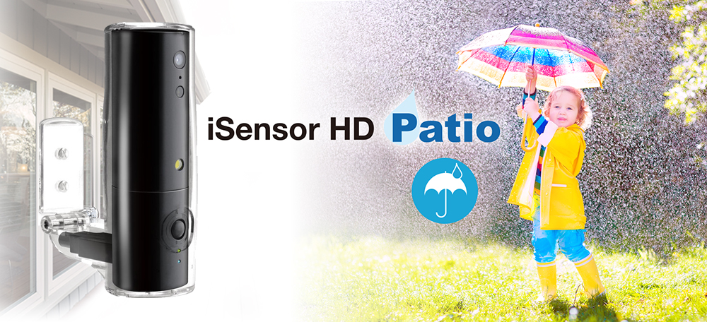 Kodu IP-kaamera iSensor patio vee- ja UV-kindel